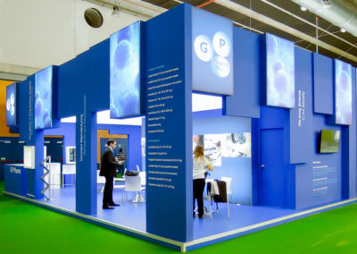 Advertising stands for fairs, events, congresses and exhibitions in Madrid and Barcelona.